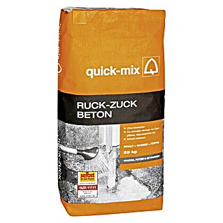 Quick-Mix Trocken-Fertigbeton Ruck Zuck (25 kg)