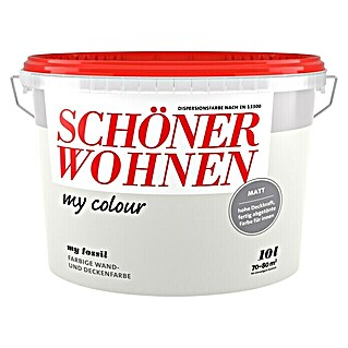 SCHÖNER WOHNEN-Farbe my colour Wandfarbe (Fossil, Matt, 10 l)