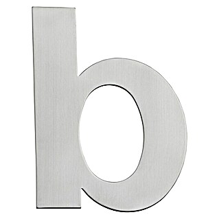Portaferm Huisnummer b (Hoogte: 15 cm, Roestvrij staal, Motief: B)
