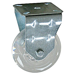 Dörner & Helmer Möbel-Bockrolle (Durchmesser Rollen: 50 mm, Traglast: 40 kg, Gleitlager, Höhe: 73 mm)