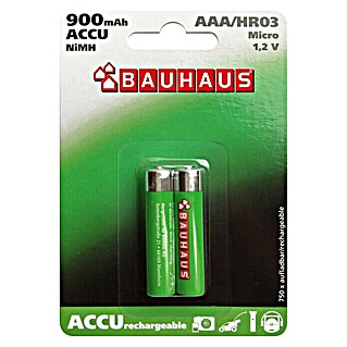 BAUHAUS Akku-Batterien (Micro AAA, Nickel-Metallhydrid, 1,2 V)