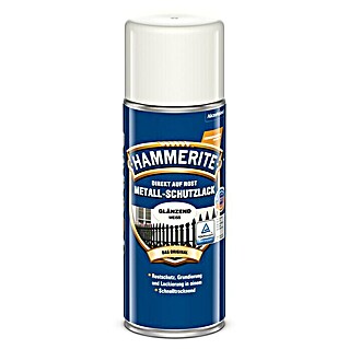 Hammerite Metall-Schutzlack (Weiß, 400 ml, Glänzend, Lösemittelhaltig)