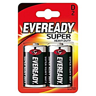 Eveready Baterije Super Heavy Duty (Mono D, 1,5 V, 2 Kom.)