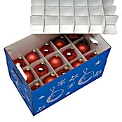 Nips Aufbewahrungsbox für Weihnachtskugeln (46,5 x 27,5 x 29,5 cm, Geeignet für: Christbaumschmuck, Wellkarton, Blau/Silber)