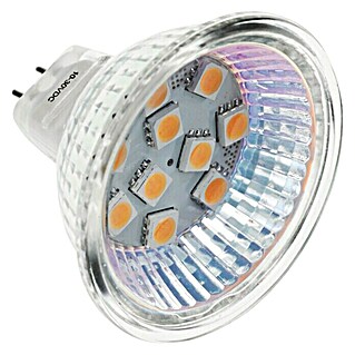 Talamex LED-Leuchtmittel für Boote (1,6 W, 10 V - 30 V, Sockel: MR16, Lichtfarbe: Warmweiß, G (A bis G))