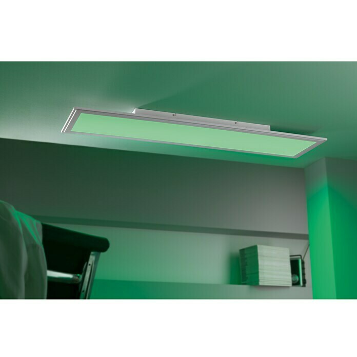 Eglo Connect LED-Panel Salobrena C (34 W, Farbe: Weiß, L x B x H: 120 x 30 x 5 cm)