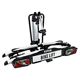 Eufab Fahrradträger Bike Lift (Geeignet für: 2 Fahrräder, Traglast: 60 kg, Passend für: Fahrzeuge mit Anhängerkupplung)