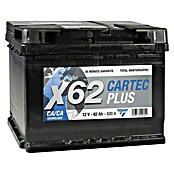 Cartec Autobatterie X62 (Kapazität: 62 Ah, 12 V)