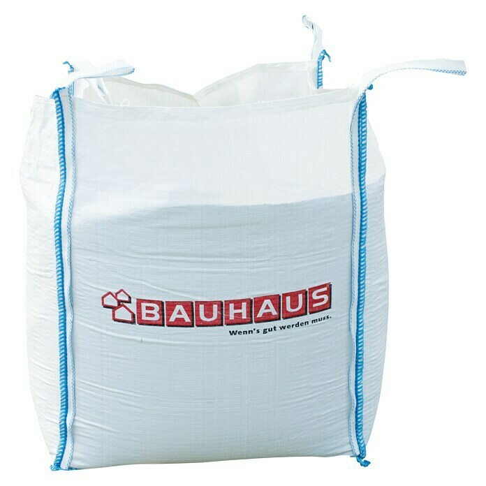 Marmorsplitt Big-Bag (Weiß, Körnung: 4 mm - 8 mm, 1.000 kg)