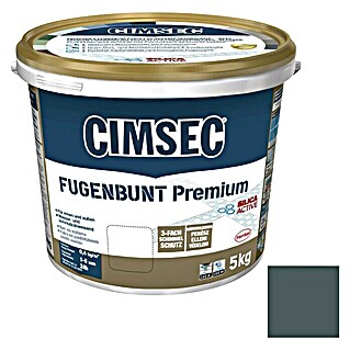 Cimsec Fugenmörtel Fugenbunt Premium (Graphit, 5 kg)