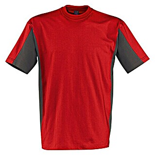 Kübler T-Shirt (Konfektionsgröße: XS, Rot/Anthrazit)