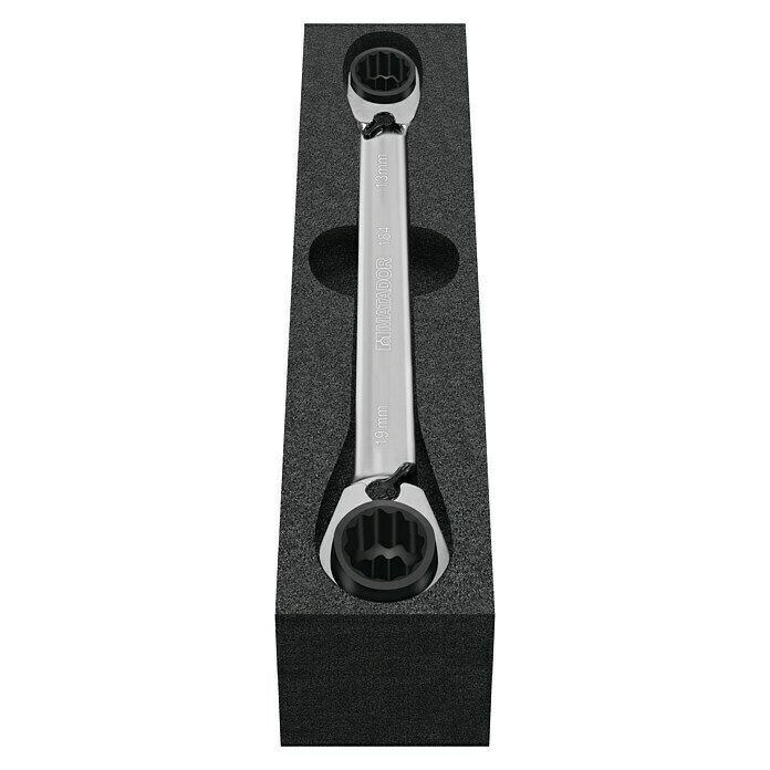 Matador Cube S Ringratschenschlüssel (Schlüsselweite: 10 - 19 mm)