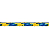 Cabo a metros (Corte a medida, Carga soportada: 80 kg, Verde/Azul/Amarillo, Diámetro: 8 mm, Polipropileno)