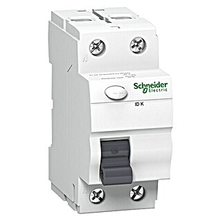 Schneider Electric FI-Schutzschalter (25 A, 2-polig, Bemessungsfehlerstrom: 0,03 A)