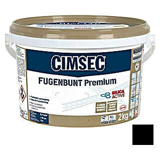 Cimsec Fugenmörtel Fugenbunt Premium (Schwarz, 2 kg)