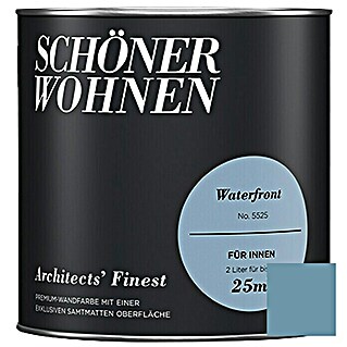 SCHÖNER WOHNEN-Farbe Wandfarbe Architects' Finest (No. 5525 - Waterfront, 2 l, Matt)
