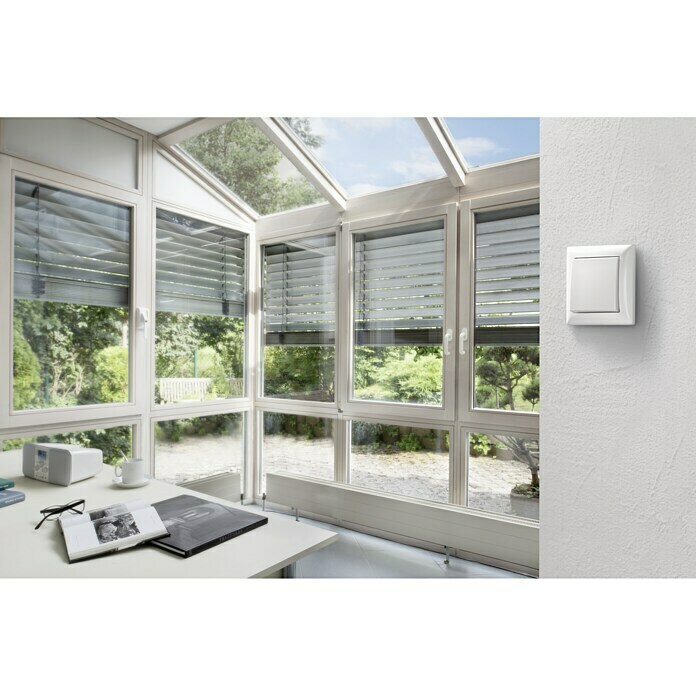 Bosch Smart Home Rollladensteuerung (Reichweite Funk: 220 m (Freifeld), 500 W, Unterputz)