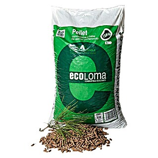 Pellets de madera Ecoloma (Contenido: 15 kg)