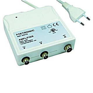 Metronic Amplificador de conexión doméstico 1IN+2OUT 4G TV+RADIO (Para interior)