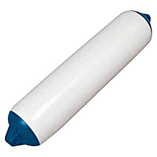Defensa de varada (L x An: 126 x 26 cm, Recto, Blanco, Plástico)