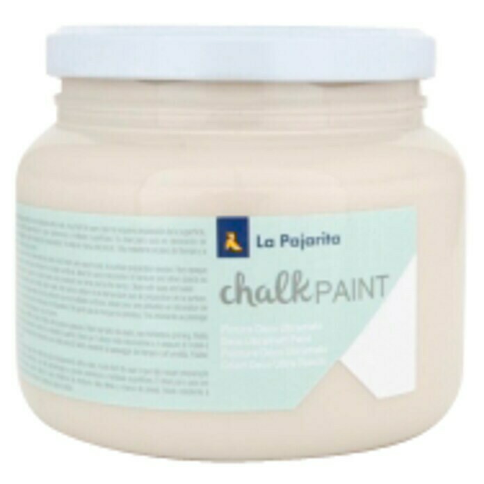 La Pajarita Pintura de tiza Chalk Paint beige antiguo  (500 ml, Mate)