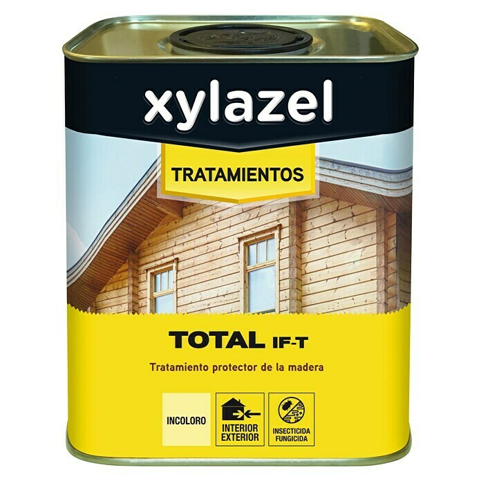Xylazel Protección para madera Total if-T (Incoloro, 750 ml)