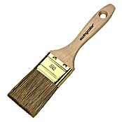 swingcolor Premium Lasur-Flachpinsel (Breite Borsten: 50 mm, Hollestermischung, Naturholz)