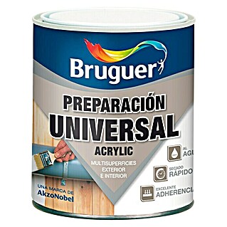 Bruguer Imprimación universal Universal Acrylic (Blanco, 250 ml, Mate)