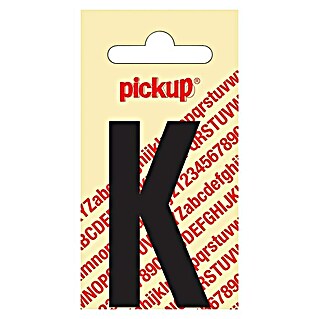 Pickup Naljepnica (Motiv: K, Crne boje, Visina: 60 mm)