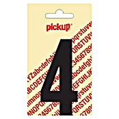 Pickup Etiqueta adhesiva (Motivo: 4, Negro, Altura: 90 mm)