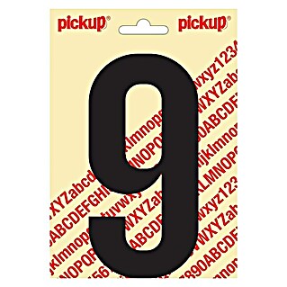 Pickup Etiqueta adhesiva (Motivo: 9, Negro, Altura: 150 mm)