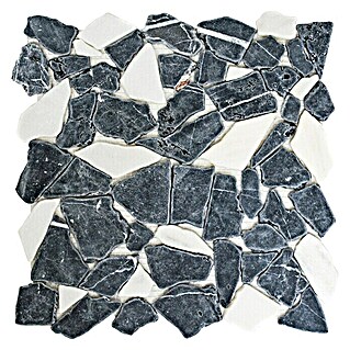 Mosaikfliese CIOT 30/1100 (30,5 x 30,5 cm, Schwarz, Matt)