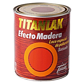 Titanlux Esmalte de color Titanlak Efecto madera (Nogal, 375 ml, Satinado)