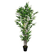 Planta artificial Bambú verde (Altura: 180 cm, Plástico)