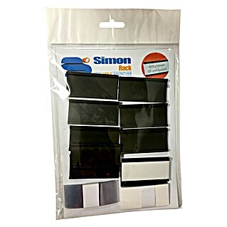 Simonrack Set de imanes (L x An: 6 x 3 cm, 20 uds., Blanco)