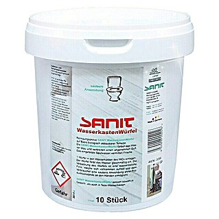 Sanit WC-Reiniger Wasserkastenwürfel (10 Stk.)