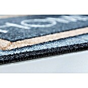 Astra Fußmatte Deco Brush (Home, Blaugrau, 70 x 50 cm, 100 % Polyamid)