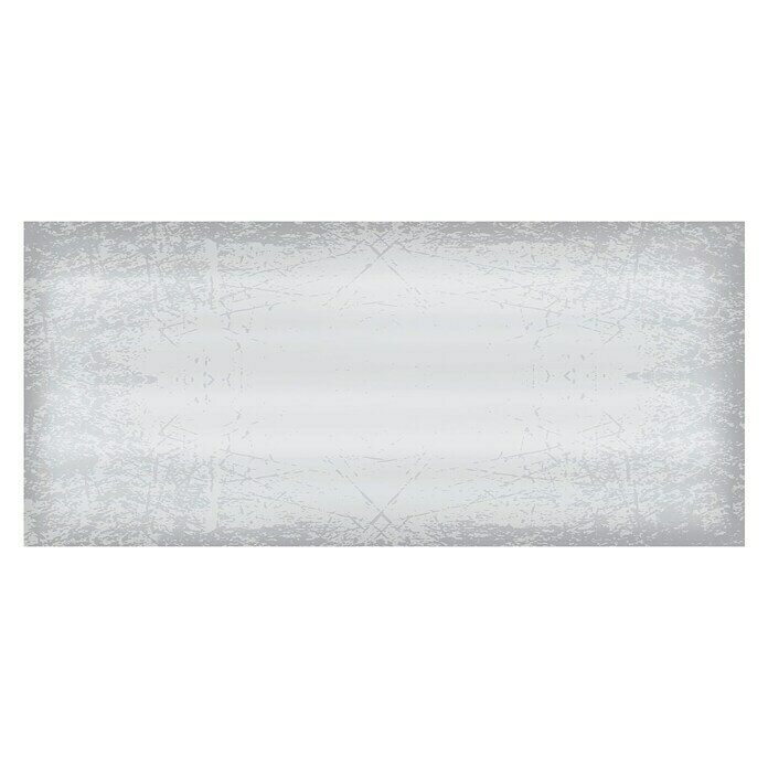 Wandfliese Glow Shatter (25 x 55 cm, Grau, Glasiert)