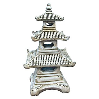 Figura decorativa Pagoda triple (Piedra artificial)