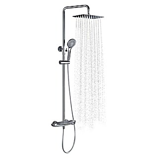Imex Sistema de ducha Sidney (Con grifo termostático, Número de tipos de chorro: 1 ud., Cromo)