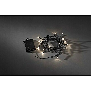 Konstsmide LED svjetlosni lanac (Na otvorenom, 80 žaruljica, Dužina kabela: 7,9 m, Boja svjetla: Topla bijela, Crne boje)