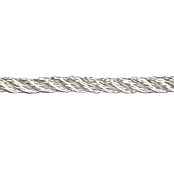 Stabilit Polyester touw, per meter (Diameter: 6 mm, Polyester, Wit, 3 gedraaide strengen)
