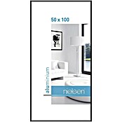 Nielsen Bilderrahmen Classic (Schwarz, 50 x 100 cm, Aluminium)