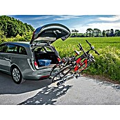 Eufab Fahrradträger (Geeignet für: 2 Fahrräder, Max. Ladegewicht: 50 kg, Passend für: Fahrzeuge mit Anhängerkupplung)