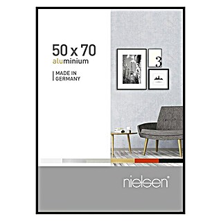 Nielsen Bilderrahmen Pixel (Schwarz, 50 x 70 cm, Aluminium)