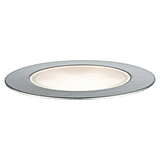 Paulmann Plug & Shine LED-Gartenspot Floor Eco (Durchmesser: 7 cm, 1,3 W, 24 V, Silber, IP65)