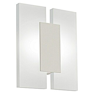 Eglo LED-Wand- & Deckenleuchte Metrass 2 (9 W, Nickel matt, Warmweiß)