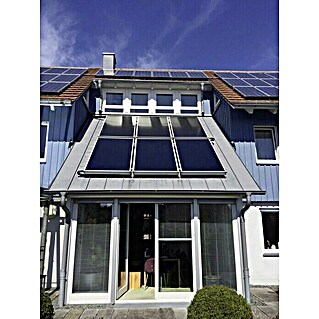 Sunset Solaranlage Sunsol 8 HZ/2 (Mit Frischwasserspeicher 825 l, Kollektorfläche: 15,06 m², Geeignet für: 3 - 6 Personen (Einfamilien- oder Mehrfamilienhaus))