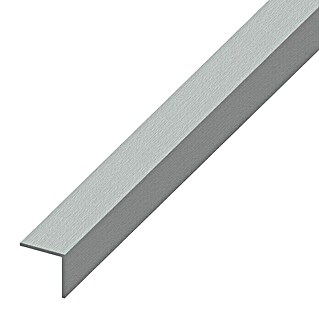 Kantoflex Winkelprofil (1.000 x 10 x 10 mm, Stärke: 1 mm, Aluminium, Eloxiert, Edelstahloptik)