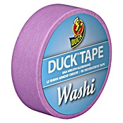 Duck Tape Kreativklebeband Washi (Bright Purple, 10 m x 15 mm)